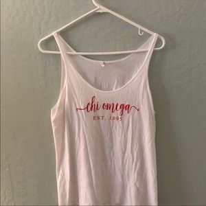 Chi Omega Tank. Good condition.